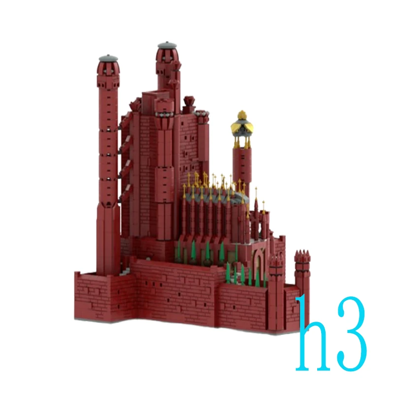 Spot MOC-117962 4582 шт., средневековое творческое здание, замок, сборка мелких частиц, строительные блоки, образовательная игрушка, модель, орнамент
Spot MOC-117962 4582 шт., средневековое творческое здание, замок, сборка мелких частиц, строительные блоки, образовательная игрушка, модель, орнамент