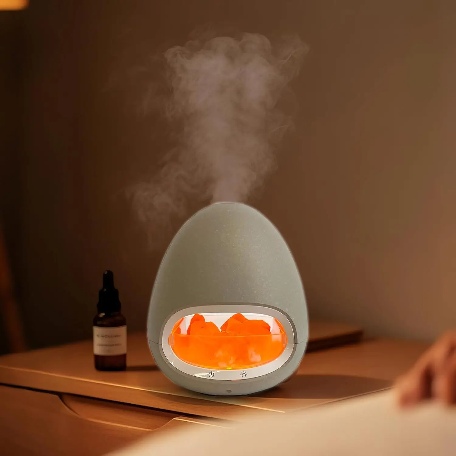 Himalayan Salt Aromatherapy Diffuser, Large Cool Mist Humidifier, Whisper-Quiet for Home Office Yoga Spa
Himalayan Salt Aromatherapy Diffuser, Large Cool Mist Humidifier, Whisper-Quiet for Home Office Yoga Spa