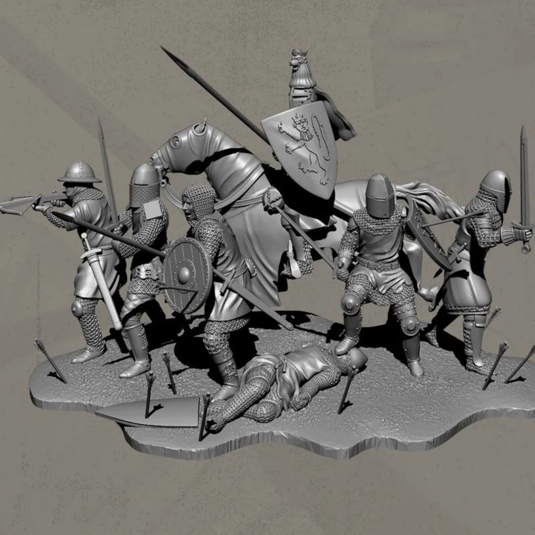 1/35 Scale 50mm Resin Figure Crusader Multiplayer Melee Assemble Model Kit Unassembled Unpainted 3D printing toy 1291
1/35 Scale 50mm Resin Figure Crusader Multiplayer Melee Assemble Model Kit Unassembled Unpainted 3D printing toy 1291