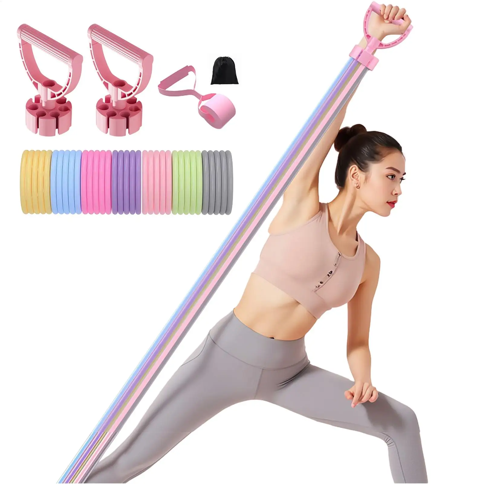 Эспандеры для женщин, эспандеры с ручками, натяжная веревка, дверное крепление, аксессуары для домашнего спортзала, тренировки
Эспандеры для женщин, эспандеры с ручками, натяжная веревка, дверное крепление, аксессуары для домашнего спортзала, тренировки