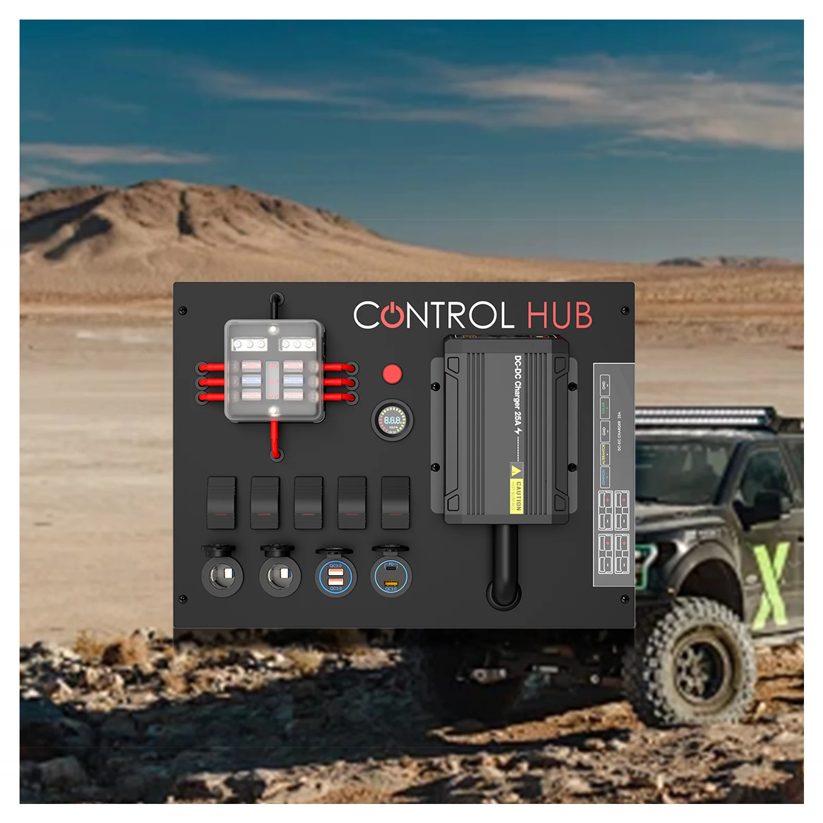 12V Distribution Control Box 4WD RV Distribution Equipment for Outdoor Expedition Camping Vehicle al
12V Distribution Control Box 4WD RV Distribution Equipment for Outdoor Expedition Camping Vehicle al