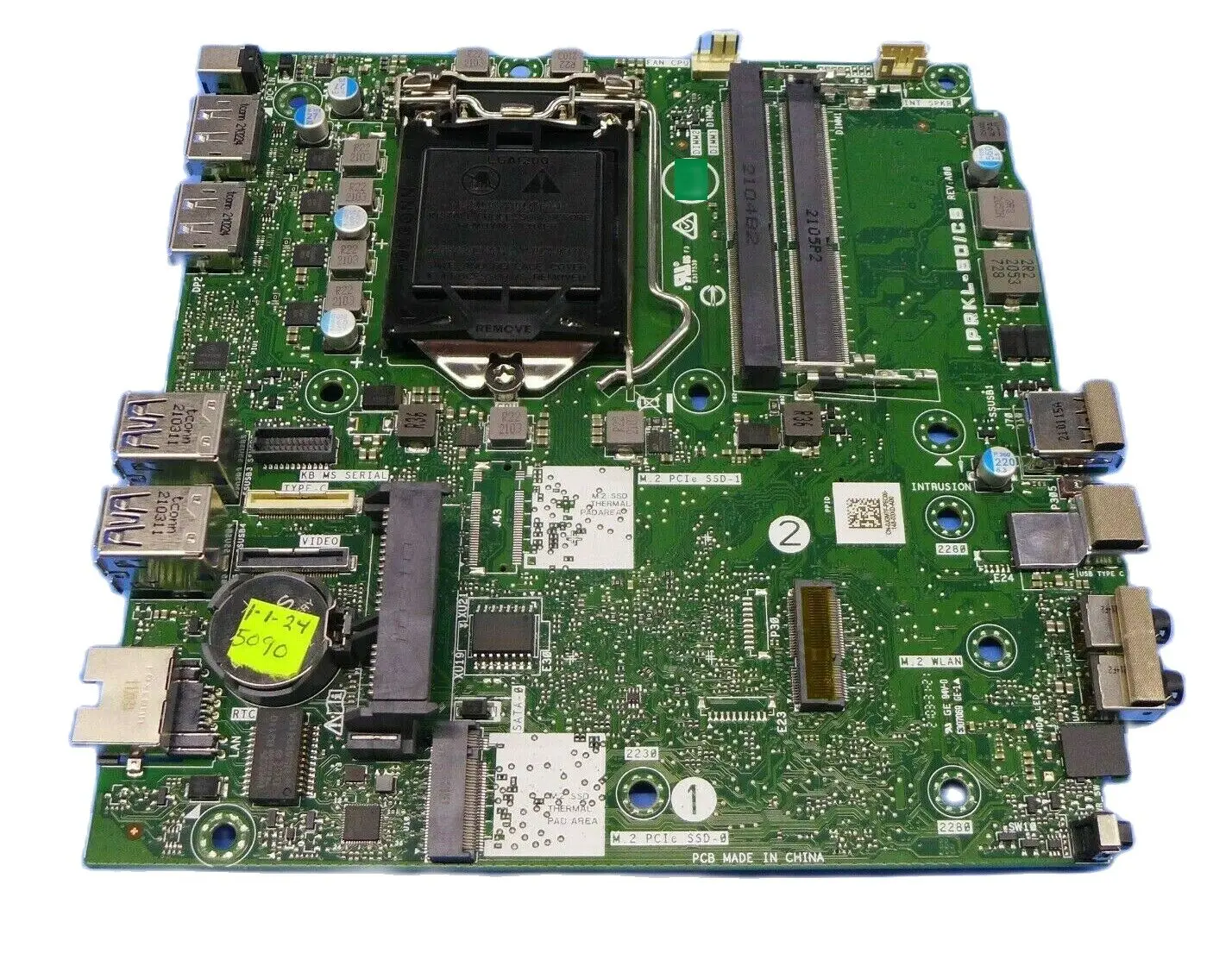 Для Dell Optiplex 5090 микро материнская плата JGM7F J7H52 0JGM7F 0J7H52 CN-0JGM7F CN-0J7H52 IPRKL-BD/CB материнская плата LGA1200 100% тестирование
Для Dell Optiplex 5090 микро материнская плата JGM7F J7H52 0JGM7F 0J7H52 CN-0JGM7F CN-0J7H52 IPRKL-BD/CB материнская плата LGA1200 100% тестирование