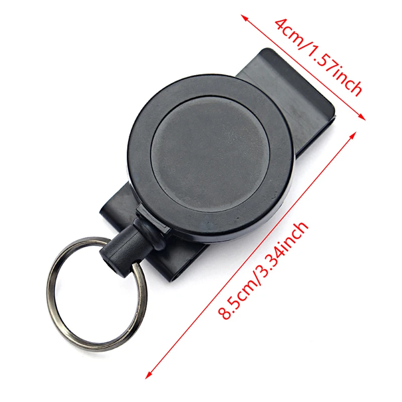 Retractable Keychain Badge Holder Reel with Multitool Carabiner Clip Heavy Duty Key Ring Steel Wire Lanyard Name Tag Stationery
Retractable Keychain Badge Holder Reel with Multitool Carabiner Clip Heavy Duty Key Ring Steel Wire Lanyard Name Tag Stationery