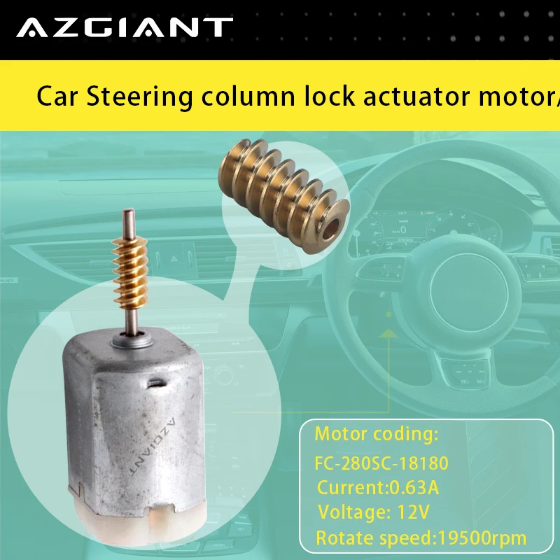 Car Steering Lock Actuator motor FC-280SC Worms 2T Disassembly Tools For Kia Kx7 Ceed MK2 JD Stonic KX1 KX4 vehicle accessories
Car Steering Lock Actuator motor FC-280SC Worms 2T Disassembly Tools For Kia Kx7 Ceed MK2 JD Stonic KX1 KX4 vehicle accessories