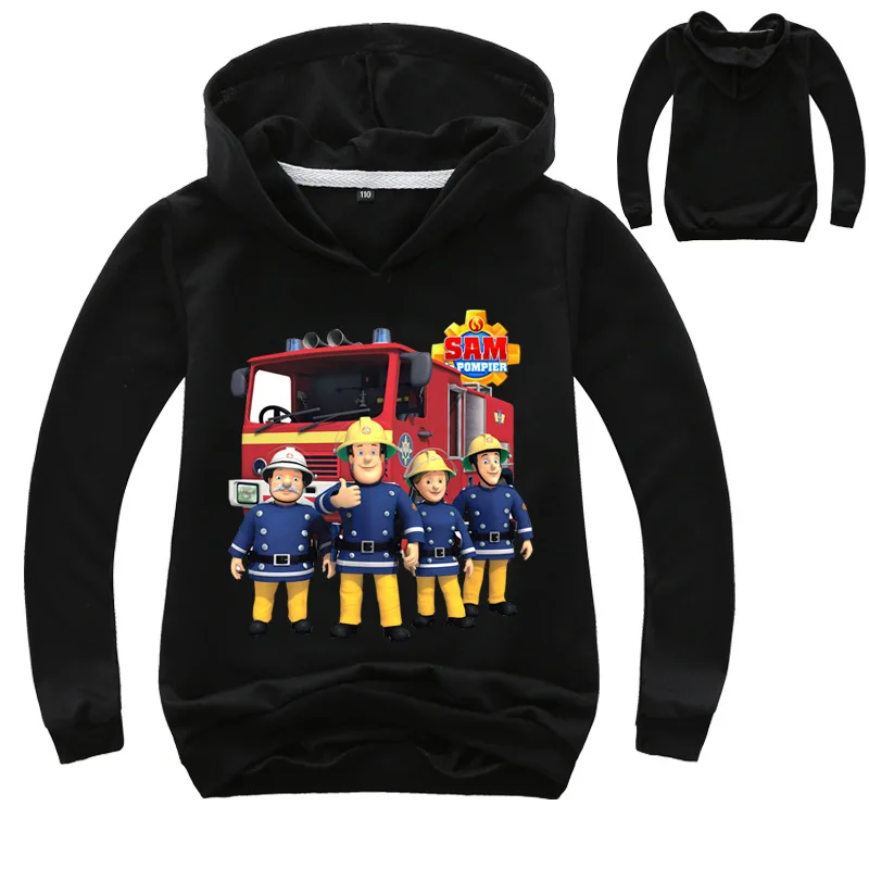 Fireman Sam Long Sleeve Sweatshirt Firefighter Clothes Boys Hoodies Teenagers Clothes for Children Clothing Casual Coat Tops
Fireman Sam Long Sleeve Sweatshirt Firefighter Clothes Boys Hoodies Teenagers Clothes for Children Clothing Casual Coat Tops