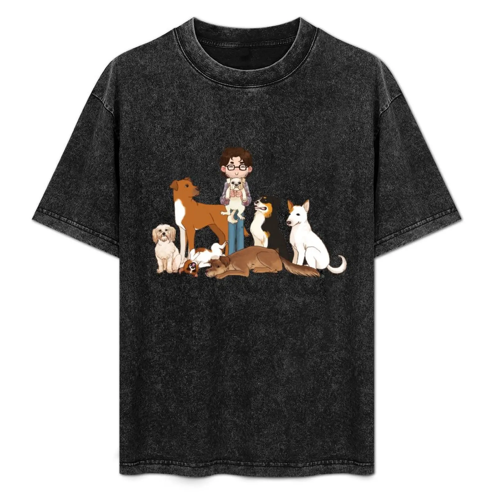 Will Graham + Dogs T-Shirt Basic Simple Design Short Sleeve Shirt
Will Graham + Dogs T-Shirt Basic Simple Design Short Sleeve Shirt