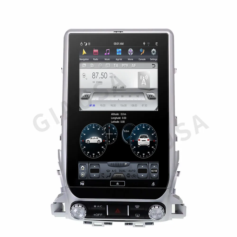 Car Radio For Toyota Land Cruiser 200 LC200 2016-2018 CarPlay Android Auto GPS Navigation DVD Multimedia Player Stereo 4G
Car Radio For Toyota Land Cruiser 200 LC200 2016-2018 CarPlay Android Auto GPS Navigation DVD Multimedia Player Stereo 4G