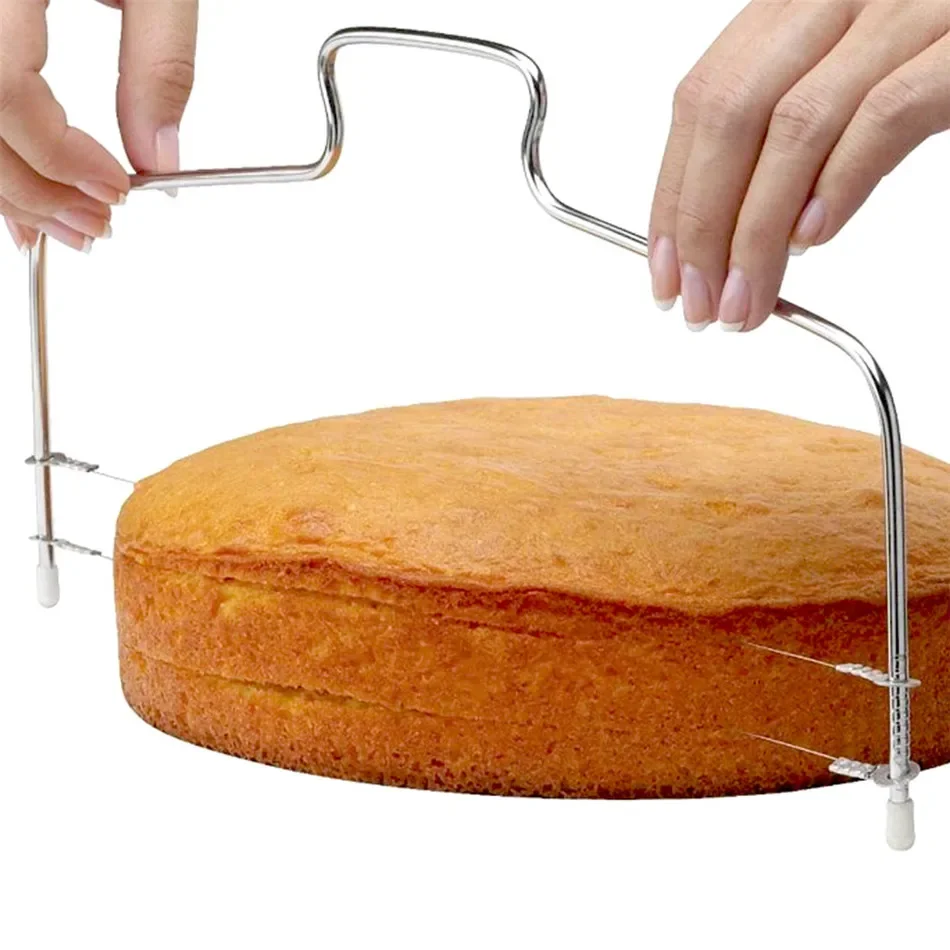 Adjustable Height Line Cake Cut Slicer Adjustable Stainless Steel Device Cake Decorating Mold DIY Bakeware Kitchen Cooking Tool
Adjustable Height Line Cake Cut Slicer Adjustable Stainless Steel Device Cake Decorating Mold DIY Bakeware Kitchen Cooking Tool