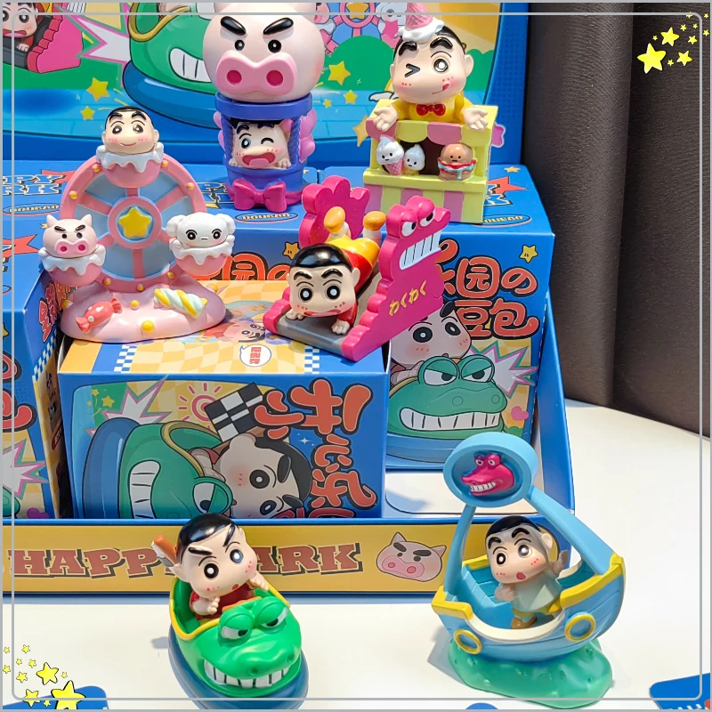Shin-Chan Happy Land Series Trendy Blind Box Cute Characters Pvc Doll Statues Cartoon Collectors Toy Decorations Birthday Gifts
Shin-Chan Happy Land Series Trendy Blind Box Cute Characters Pvc Doll Statues Cartoon Collectors Toy Decorations Birthday Gifts