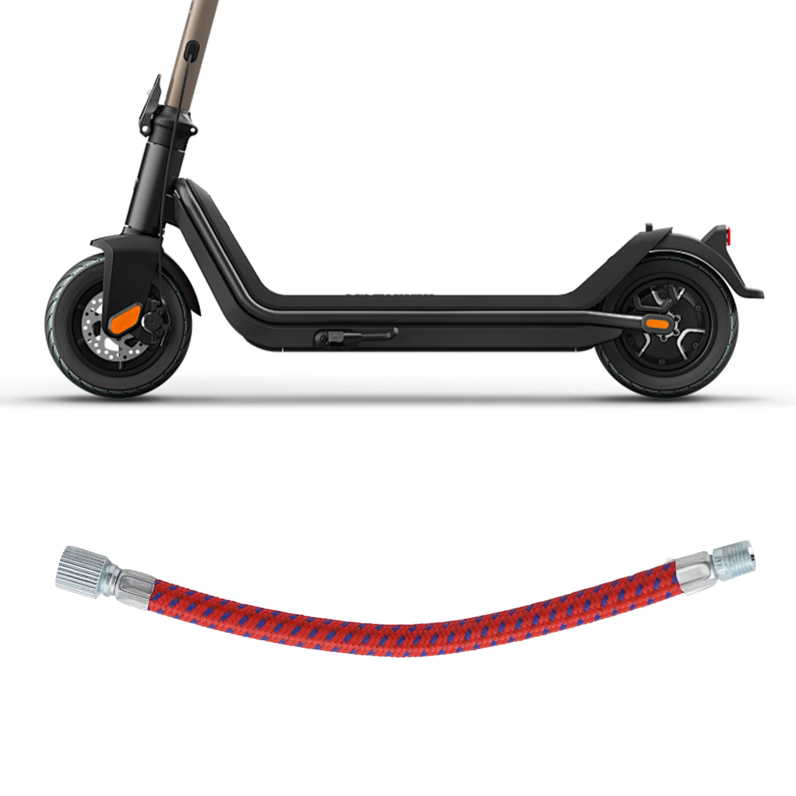 Balance Car Bicycle Hose Inflator Extension Cable Outdoor 1pc About 16.5*1cm About 20g Nozzle Extension Cable Red
Balance Car Bicycle Hose Inflator Extension Cable Outdoor 1pc About 16.5*1cm About 20g Nozzle Extension Cable Red