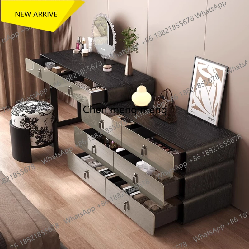 Z183 bedroom furniture Designer new Dressing table modern high-end solid wood makeup vanity table hairstyle cabinet home with mi
Z183 bedroom furniture Designer new Dressing table modern high-end solid wood makeup vanity table hairstyle cabinet home with mi