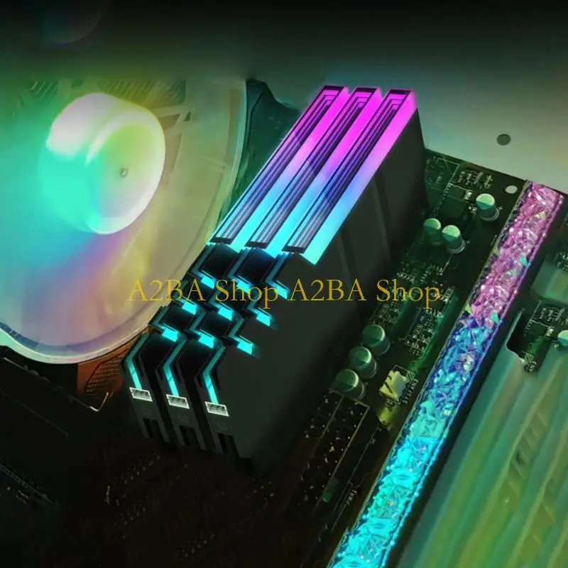 A2BA Low Noise DDR4 DDR5 ARGB Memory Coolers Aluminum Construction Silents Operation
A2BA Low Noise DDR4 DDR5 ARGB Memory Coolers Aluminum Construction Silents Operation