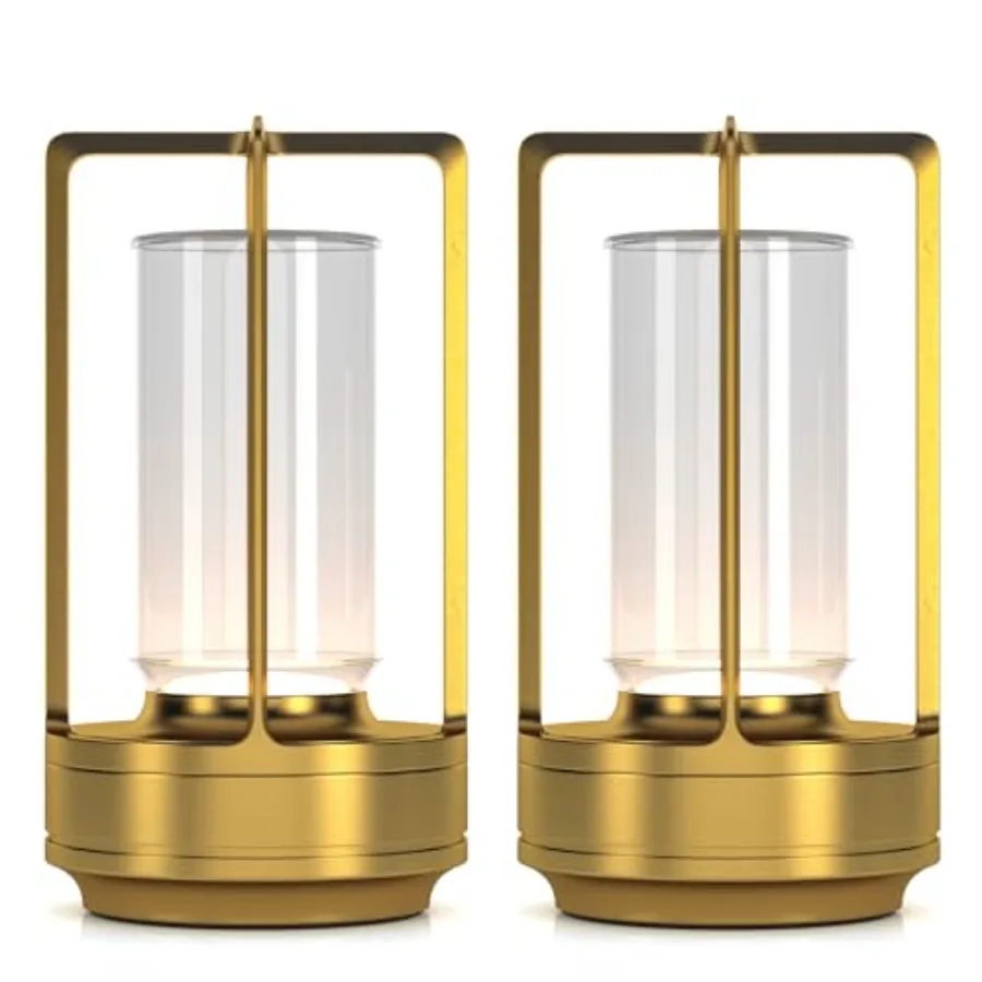 Portable Metal Table Lamp for Indoor/Outdoor, Rechargeable Cordless LED Lamp, 3-Colour Infinitely Dimming Battery Powered Small
Portable Metal Table Lamp for Indoor/Outdoor, Rechargeable Cordless LED Lamp, 3-Colour Infinitely Dimming Battery Powered Small