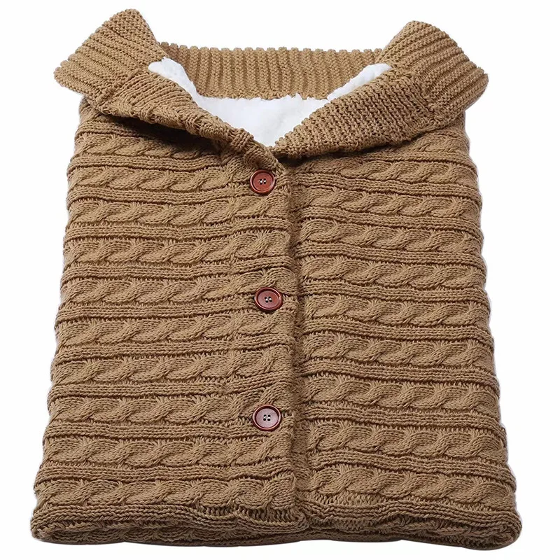 Autumn Winter Outdoor Baby Stroller Sleeping Bag Soft Button Sleeping Bag Baby Yarn Knitted Plush Thick Warm Sleeping Bag
Autumn Winter Outdoor Baby Stroller Sleeping Bag Soft Button Sleeping Bag Baby Yarn Knitted Plush Thick Warm Sleeping Bag