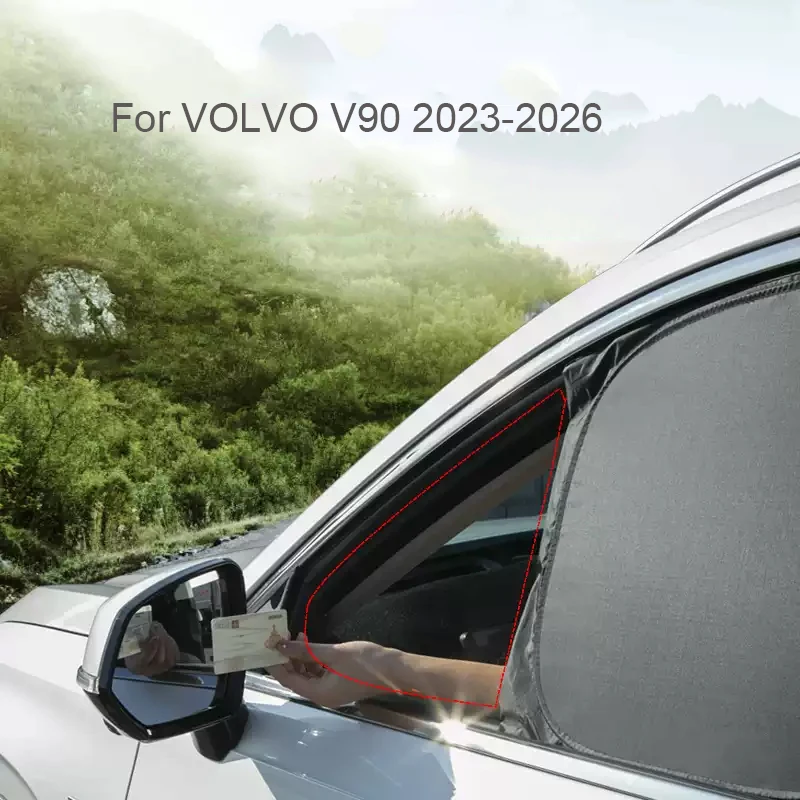 Car Black Window Privacy Sunshade For VOLVO V90 2023-2026 Auto Anti-UV Heat Insulation Protect Cover Interior Accessory
Car Black Window Privacy Sunshade For VOLVO V90 2023-2026 Auto Anti-UV Heat Insulation Protect Cover Interior Accessory