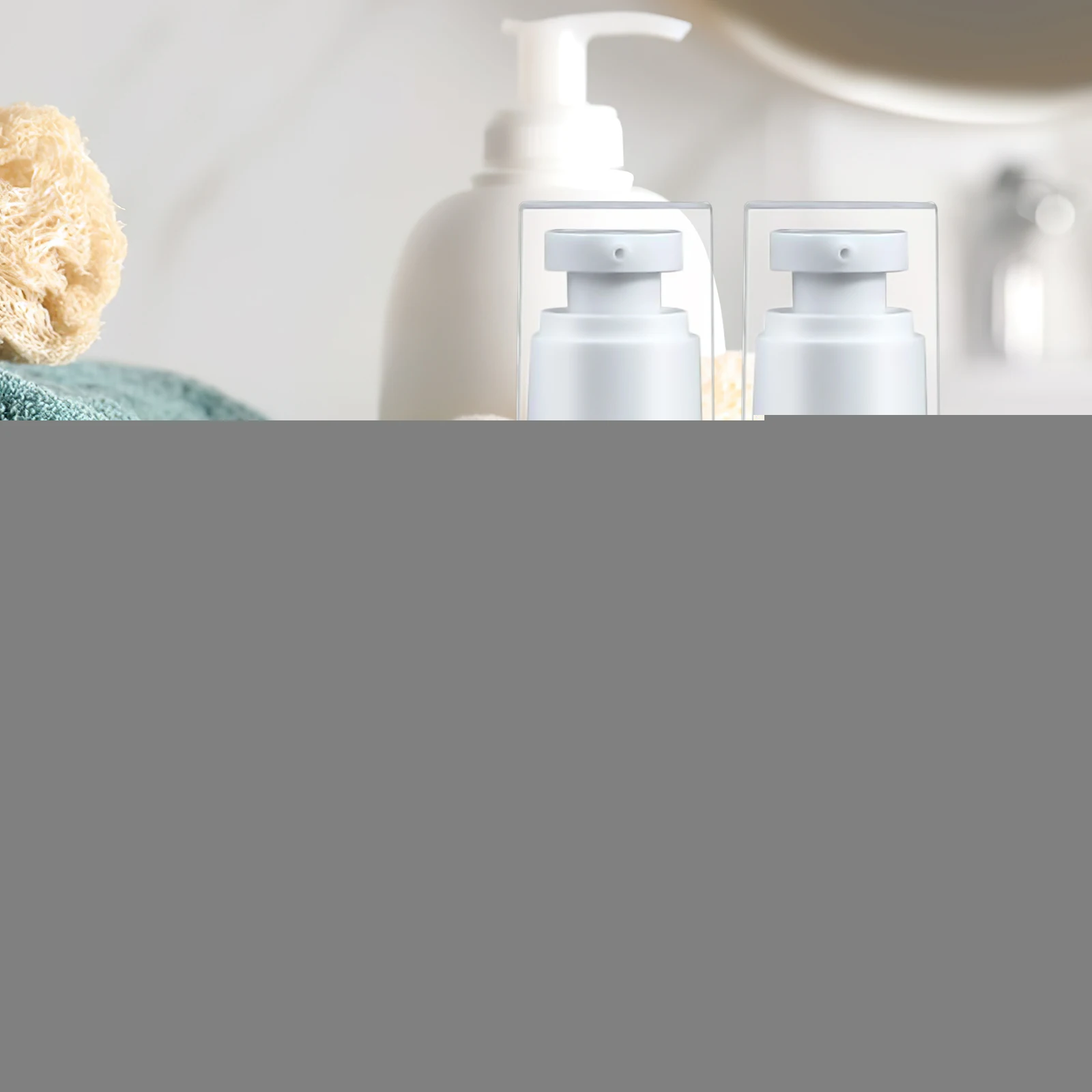 4 Pcs 100ml Airless Lotion Bottle Travel Size Pump Dispenser Empty Shampoo Containers Plastic Mini Bottles Toiletries Storage
4 Pcs 100ml Airless Lotion Bottle Travel Size Pump Dispenser Empty Shampoo Containers Plastic Mini Bottles Toiletries Storage