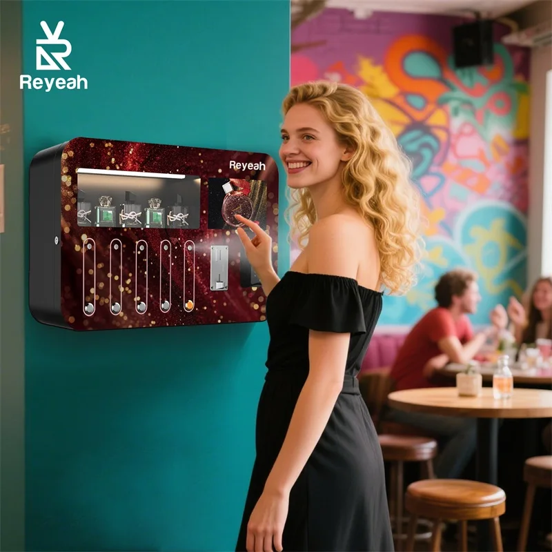 Automatic Wall Mounted Mini Perfume Vending Machine Cologne Spray Vending Machine
Automatic Wall Mounted Mini Perfume Vending Machine Cologne Spray Vending Machine