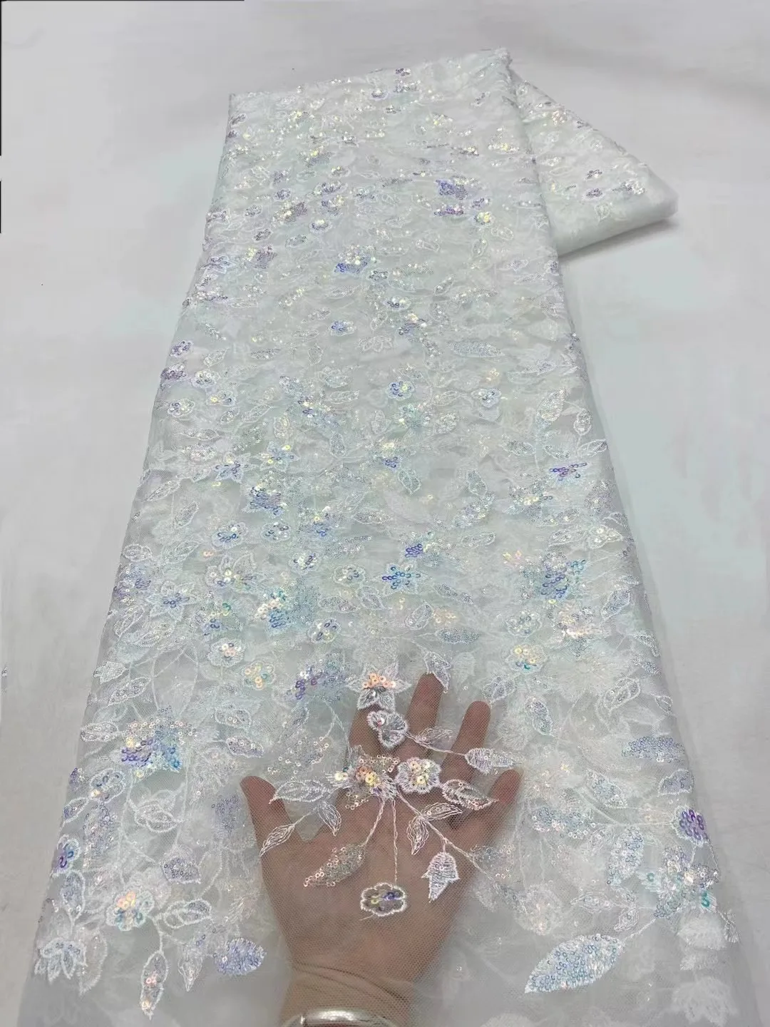 African Handmade Sequins Net Pearls Lace Fabric 2024 French Heavy Beaded Tulle Lace Fabric For Bridal Party Dress Material
African Handmade Sequins Net Pearls Lace Fabric 2024 French Heavy Beaded Tulle Lace Fabric For Bridal Party Dress Material