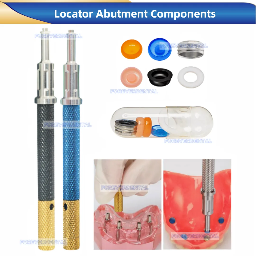Dental Locator Core Tool Retention Implant Accessories Caps Kit Removable Insertion Extraction Universal Overdenture
Dental Locator Core Tool Retention Implant Accessories Caps Kit Removable Insertion Extraction Universal Overdenture