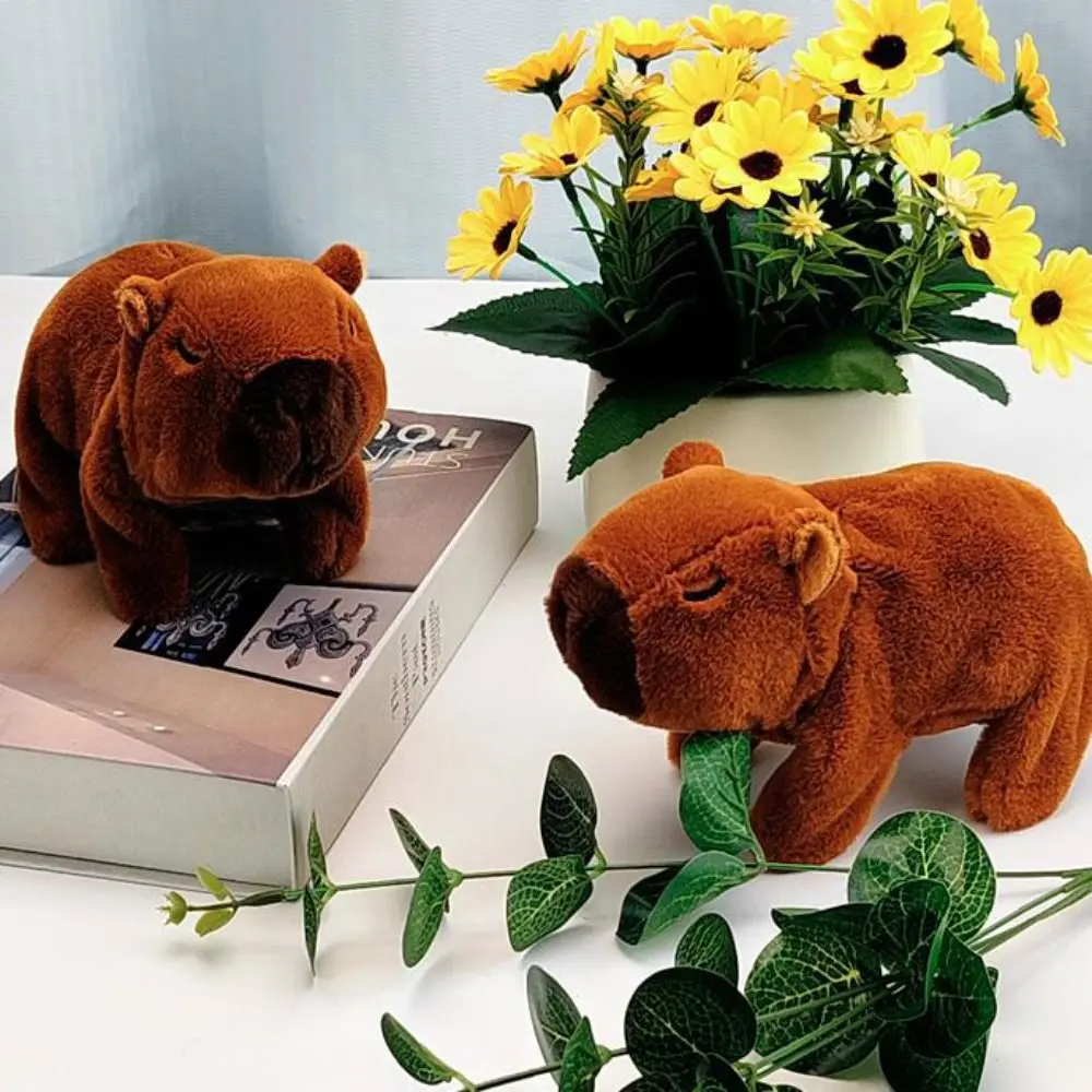 Walk Squeak Electronic Plush Capybara Toy Electric Dog Can Walking Running Singing Capybara Lovely Cute Capybara Action Figure
Walk Squeak Electronic Plush Capybara Toy Electric Dog Can Walking Running Singing Capybara Lovely Cute Capybara Action Figure