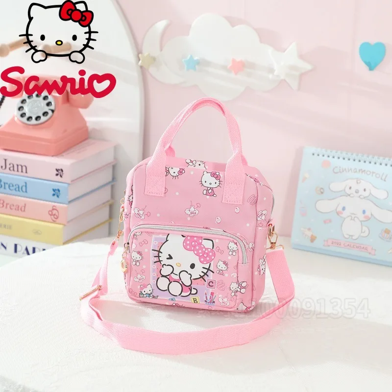 Sanrio New Girls Messenger Bag Cartoon Cute Children's Shoulder Messenger Bag Fashion Trend Portable Girls Handbag High Quality
Sanrio New Girls Messenger Bag Cartoon Cute Children's Shoulder Messenger Bag Fashion Trend Portable Girls Handbag High Quality