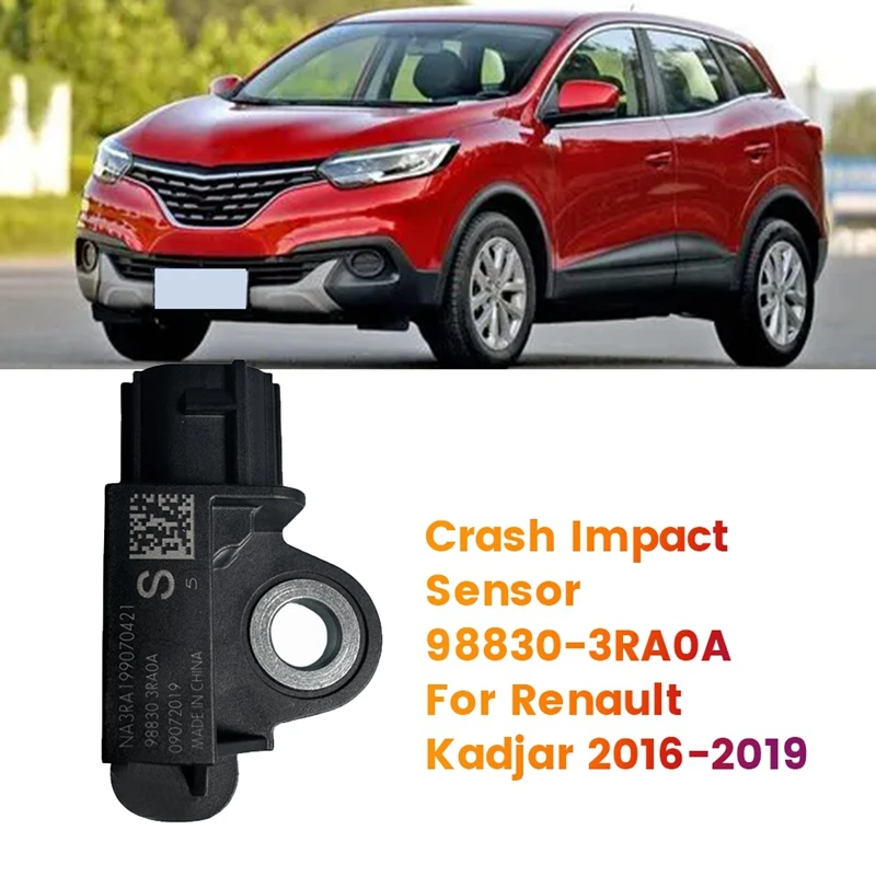 Автомобильный датчик удара 98830-3RA0A для Renault Kadjar Nissan Qashqai X-Trail T32 Dualis 2014-2019 датчик удара 988303RA0A
Автомобильный датчик удара 98830-3RA0A для Renault Kadjar Nissan Qashqai X-Trail T32 Dualis 2014-2019 датчик удара 988303RA0A