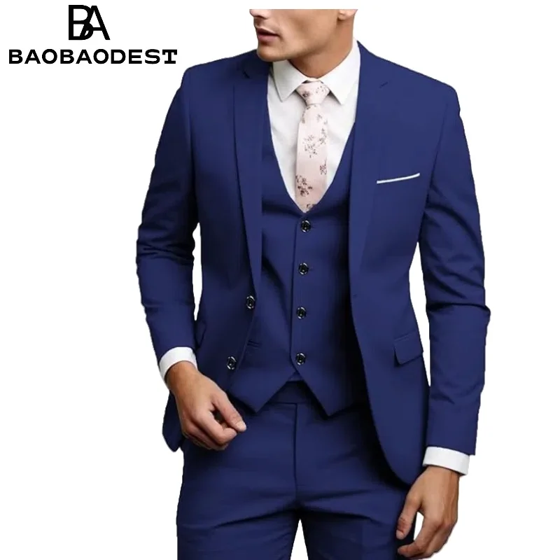Men's Casual 2- pieceSingle Breasted Suit Jacket | Modern Wedding Tuxedo Blazer for Business/Formal Events Corporate, Interview
Men's Casual 2- pieceSingle Breasted Suit Jacket | Modern Wedding Tuxedo Blazer for Business/Formal Events Corporate, Interview