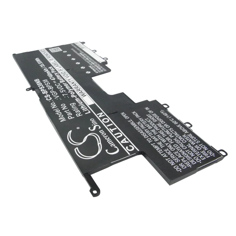 Li-ion Sony Battery VGP-BPS37, VGP-BPS38, VGP-BPSE38 for P11226SCBI, P132200C, P13226SC, P13227SC, SPV132A1CM, SVP112100C
Li-ion Sony Battery VGP-BPS37, VGP-BPS38, VGP-BPSE38 for P11226SCBI, P132200C, P13226SC, P13227SC, SPV132A1CM, SVP112100C
