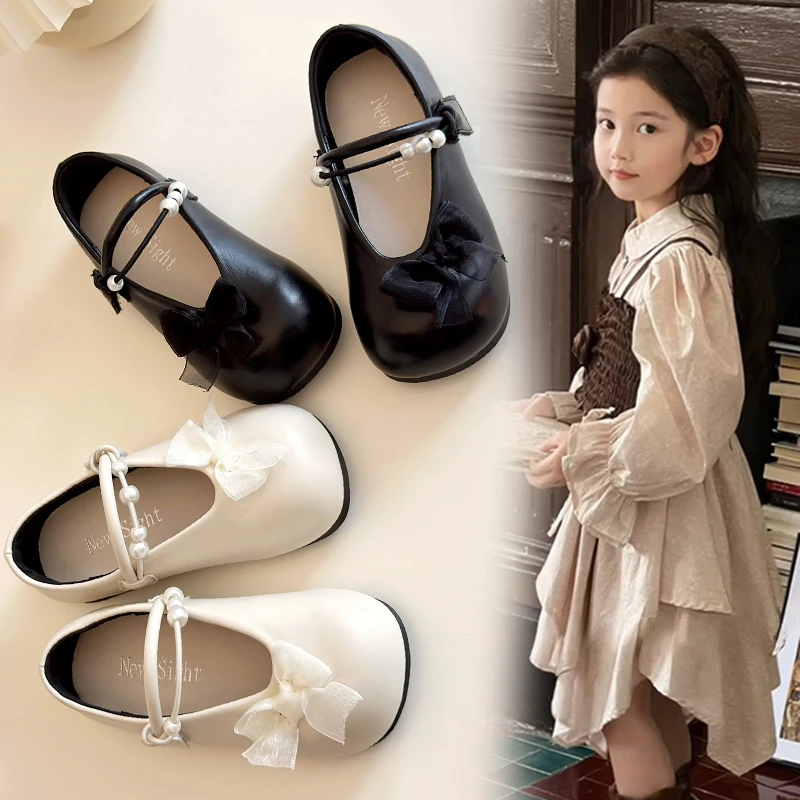 Sweet Girls Princess Leather Shoes Elegant Bowknot Kids Ballet Shoes 2025 Spring Autumn Children Fashion Dresses Flat Shoes Soft
Sweet Girls Princess Leather Shoes Elegant Bowknot Kids Ballet Shoes 2025 Spring Autumn Children Fashion Dresses Flat Shoes Soft