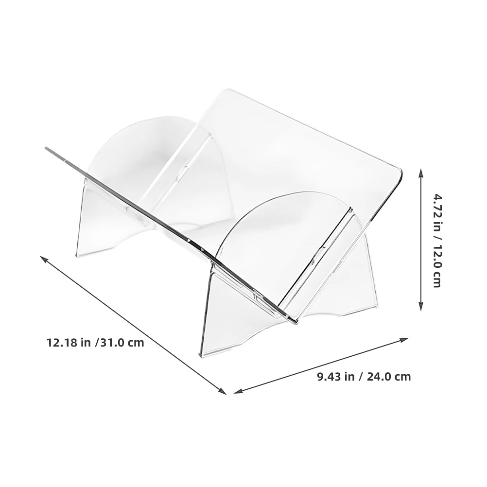 Desktop Storage Bookshelf Bookcase Rack for Office Clear The Pet Organizer Modern Tabletop White
Desktop Storage Bookshelf Bookcase Rack for Office Clear The Pet Organizer Modern Tabletop White