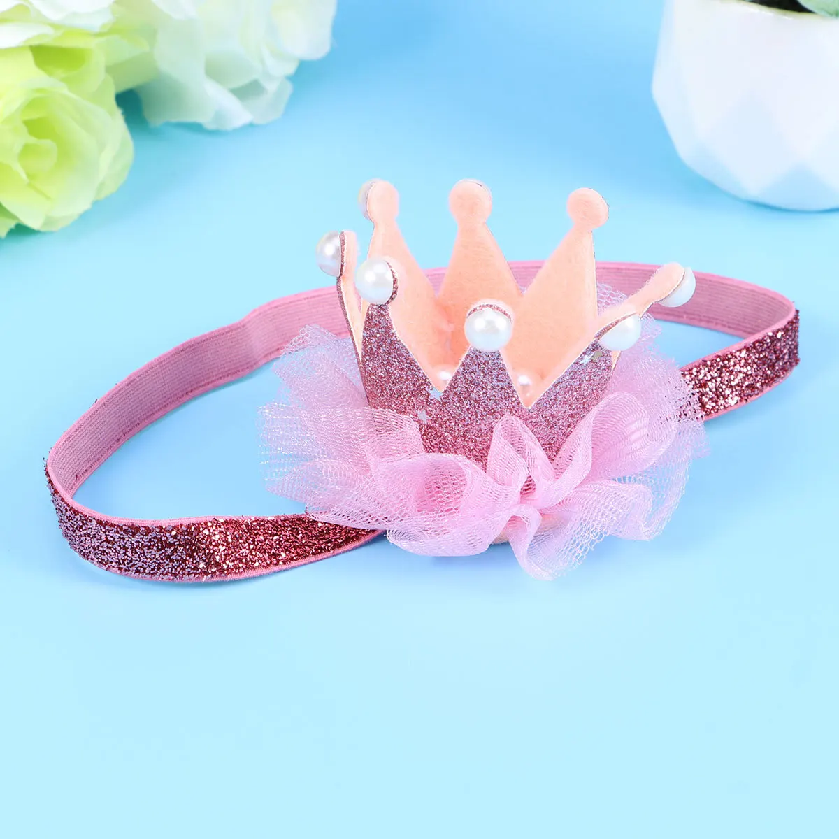 Baby Girl Crown Hairband Pink Glitter Knotted Mesh Headwrap Infant Toddler Photo Prop Elastic Headband Baby Girl Headband
Baby Girl Crown Hairband Pink Glitter Knotted Mesh Headwrap Infant Toddler Photo Prop Elastic Headband Baby Girl Headband