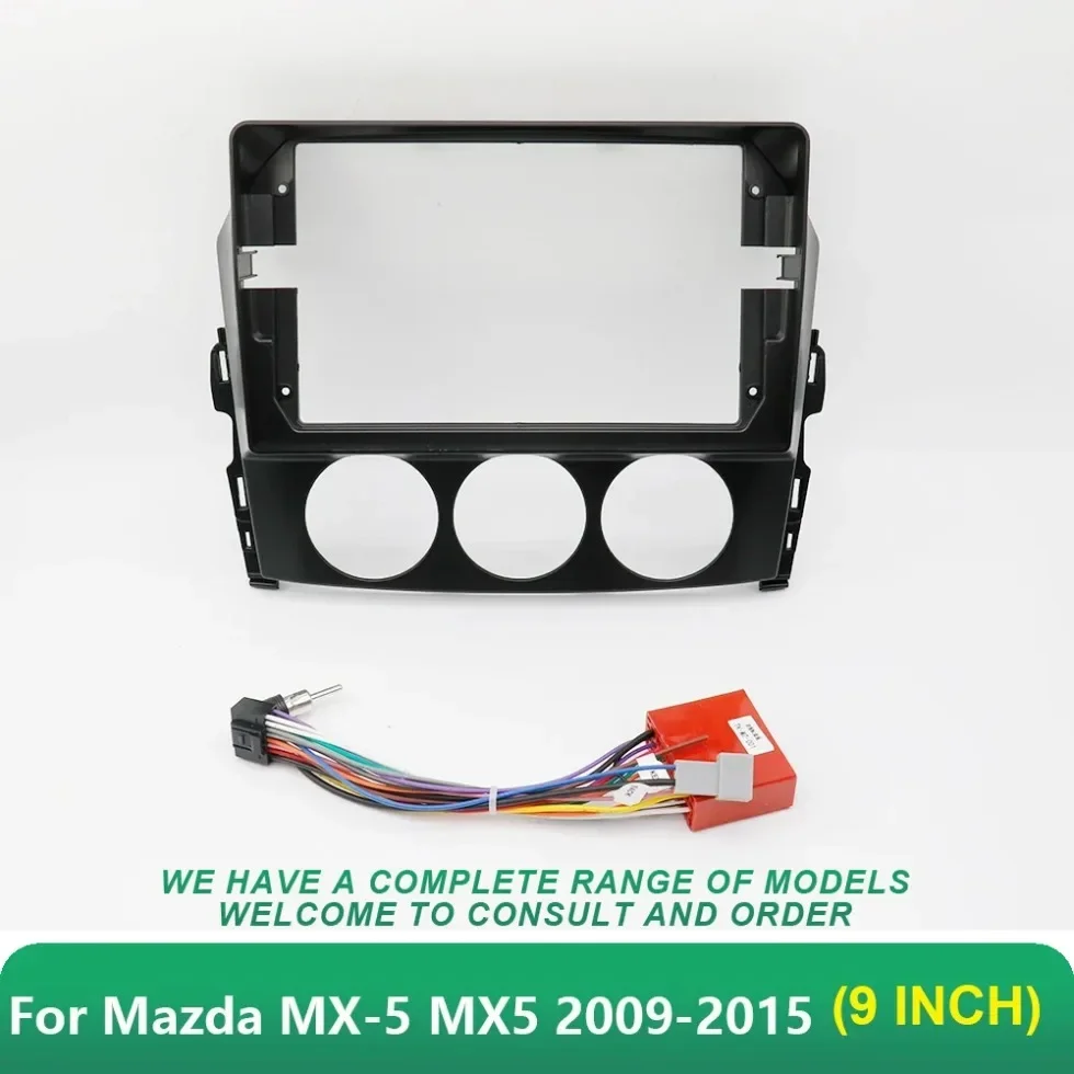 Car audio fascia frame 9 Inch Adapter For Mazda MX-5 MX5 2009-2015 Android Radio Dash Fitting Panel Kit
Car audio fascia frame 9 Inch Adapter For Mazda MX-5 MX5 2009-2015 Android Radio Dash Fitting Panel Kit