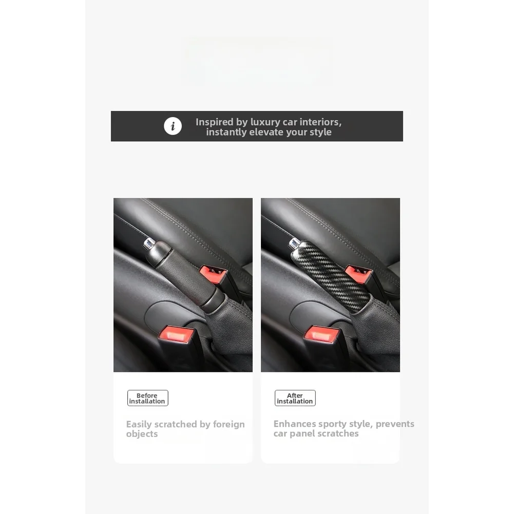 Carbon Fiber Handbrake Lever Protector for Mini Cooper R50 R53 R52 R55 R56 R57 R58 R59 2001 2015 Scratch Guard
Carbon Fiber Handbrake Lever Protector for Mini Cooper R50 R53 R52 R55 R56 R57 R58 R59 2001 2015 Scratch Guard