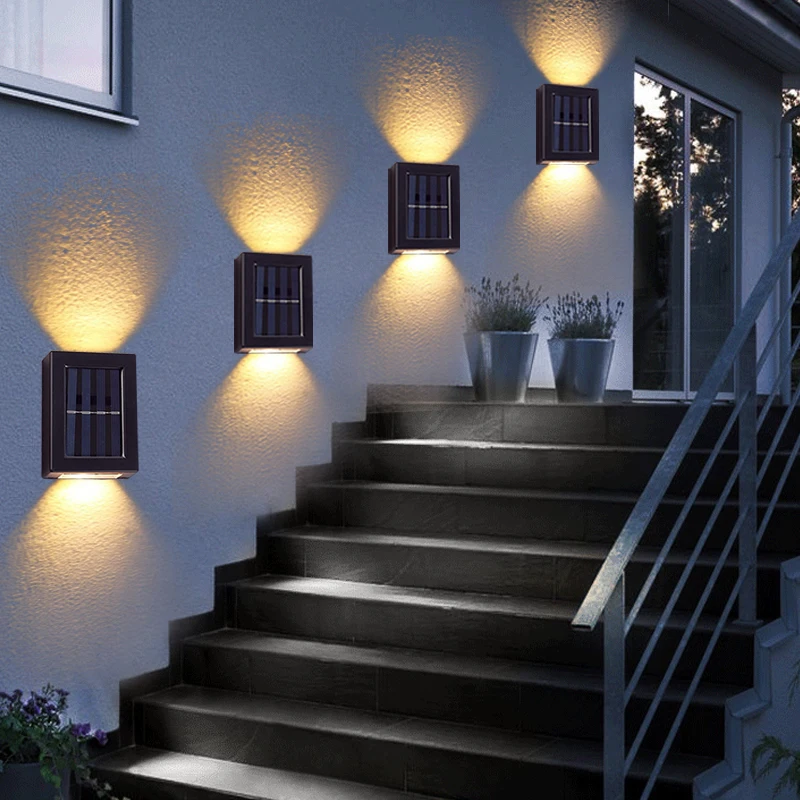 Solar Wall Light Up and Down Solar Lamps Outdoor LED Wall Light Waterproof for Garden Patio Garage Driveway Pathway
Solar Wall Light Up and Down Solar Lamps Outdoor LED Wall Light Waterproof for Garden Patio Garage Driveway Pathway
