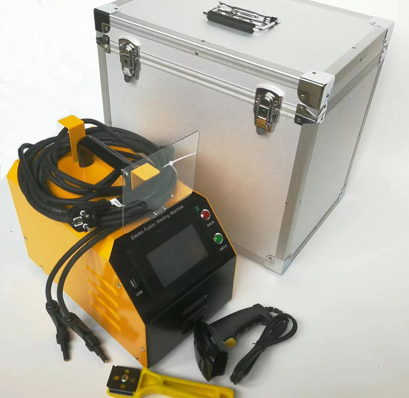 PE400 Hdpe Pipe Electrofusion Welding Machine 20 400mm Plastic Pipe Welding Machine
PE400 Hdpe Pipe Electrofusion Welding Machine 20 400mm Plastic Pipe Welding Machine