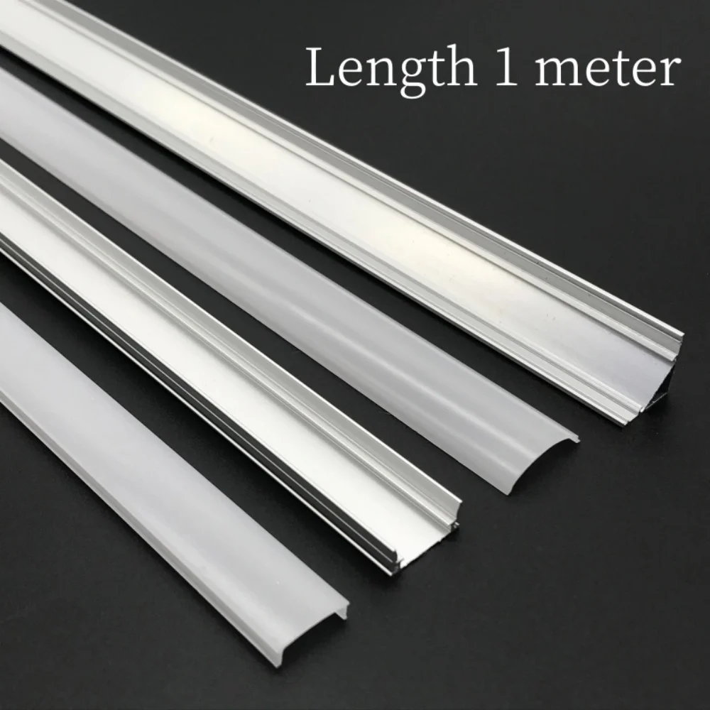 Customized 1M Silver shell LED Aluminum Channel V/U for Led Strip with Black and Milky Cover led Aluminium Profile LED Bar Light
Customized 1M Silver shell LED Aluminum Channel V/U for Led Strip with Black and Milky Cover led Aluminium Profile LED Bar Light