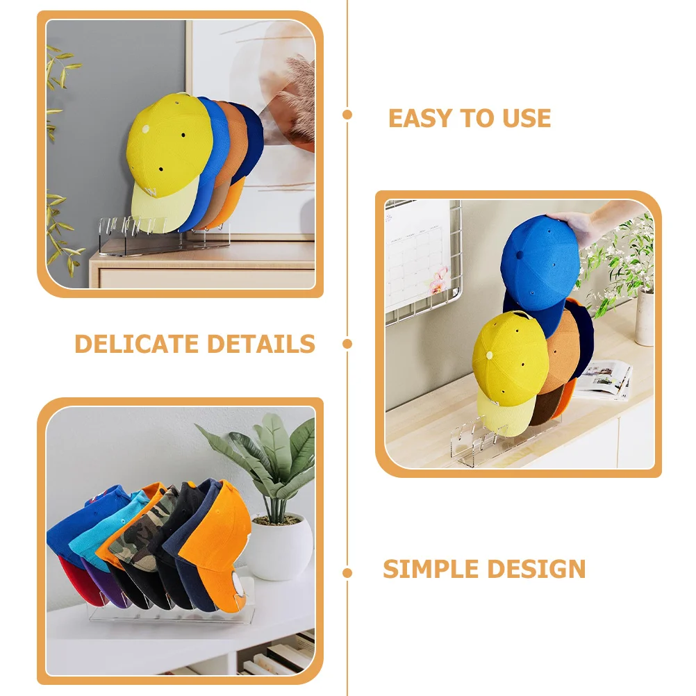 Cap Rack Cap Display Acrylic For Desktop Hat Display Holder Desktop Shelf Hat Holder For Tabletop
Cap Rack Cap Display Acrylic For Desktop Hat Display Holder Desktop Shelf Hat Holder For Tabletop