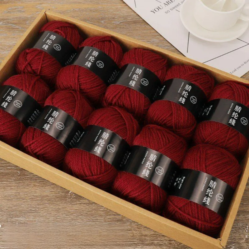 10pcs 50g 4-strand Milk Cotton Acrylic Yarn,DIY Doll Sweater Hat Crochet Thread DIY Crochet Thread,Skin Friendly Warm Yarn
10pcs 50g 4-strand Milk Cotton Acrylic Yarn,DIY Doll Sweater Hat Crochet Thread DIY Crochet Thread,Skin Friendly Warm Yarn