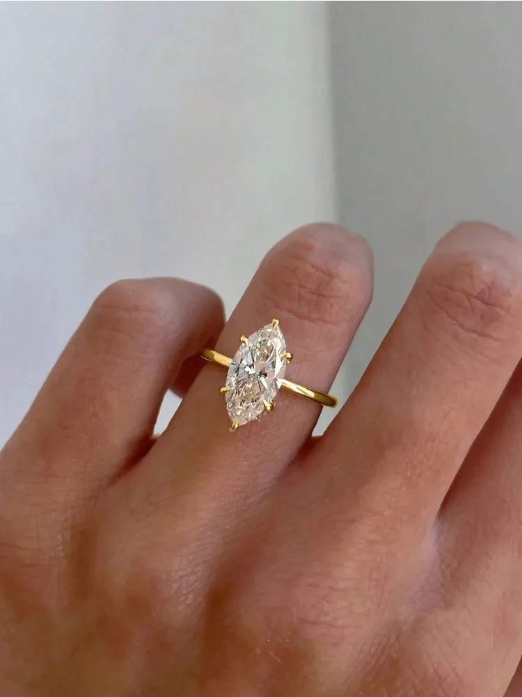 GRA Роскошные модные обручальные кольца из стерлингового серебра 1-2 карата с муассанитом и бриллиантами для женщин, ювелирные изделия из стерлингового серебра 925 пробы
GRA Роскошные модные обручальные кольца из стерлингового серебра 1-2 карата с муассанитом и бриллиантами для женщин, ювелирные изделия из стерлингового серебра 925 пробы