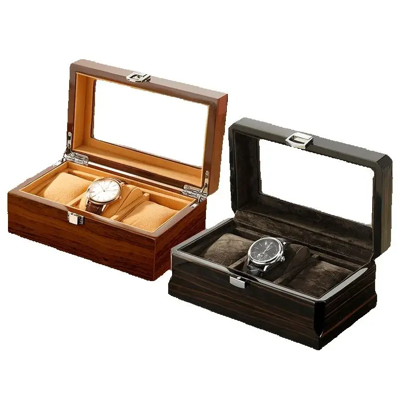 Черная роскошная деревянная коробка для часов, 3-слотовая мужская кварцевая механическая коробка для часов, коробка для хранения коллекции
Черная роскошная деревянная коробка для часов, 3-слотовая мужская кварцевая механическая коробка для часов, коробка для хранения коллекции