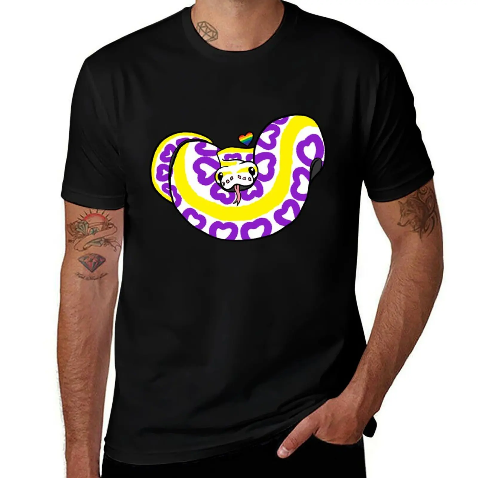 Pride Pythons - Non-Binary T-Shirt blacks cute tops sublime mens designer clothes
Pride Pythons - Non-Binary T-Shirt blacks cute tops sublime mens designer clothes