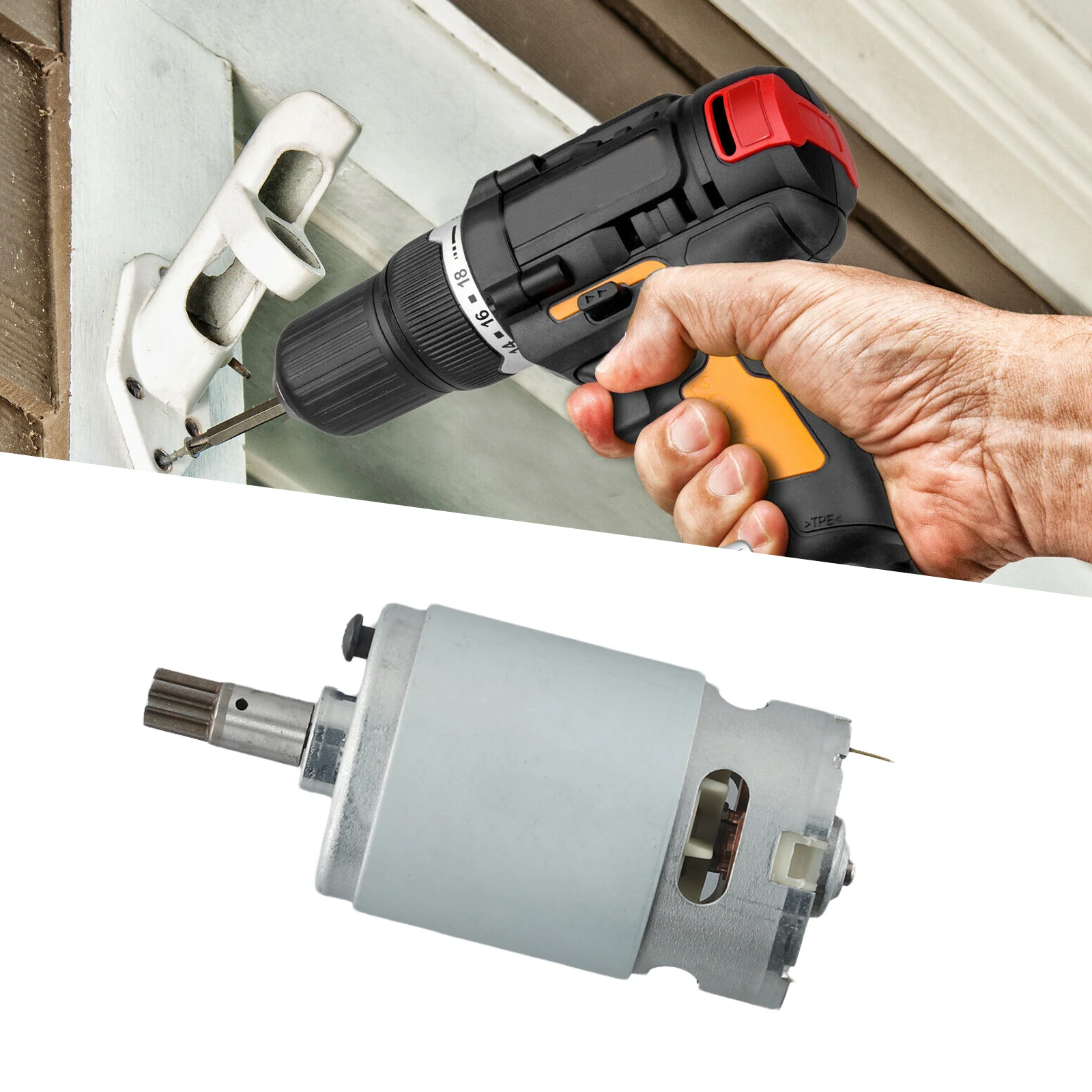 Simplified Repairs Reliable Motors engineered to work seamlessly within the specifications of the For WORX lineup
Simplified Repairs Reliable Motors engineered to work seamlessly within the specifications of the For WORX lineup