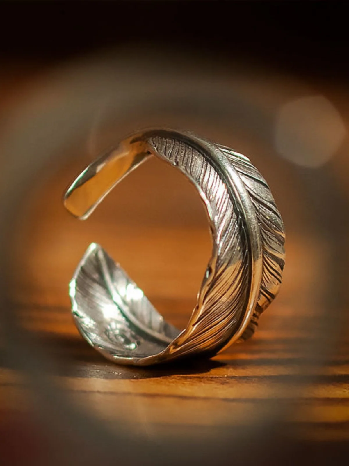 Vintage Silver Feather Ring for Men Adjustable Korean Style Fashion Jewelry Unisex out Freshly Made Rings Index Finger
Vintage Silver Feather Ring for Men Adjustable Korean Style Fashion Jewelry Unisex out Freshly Made Rings Index Finger