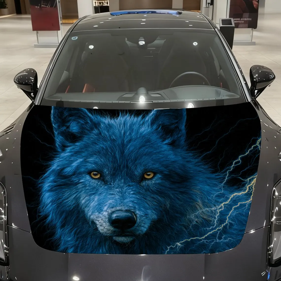 Golden Lightning Blue Wolf Car Hood Wrap - Self-Adhesive Vinyl Sticker For Trucks, Durable & Wear-Resistant, Decorative Bonnet G
Golden Lightning Blue Wolf Car Hood Wrap - Self-Adhesive Vinyl Sticker For Trucks, Durable & Wear-Resistant, Decorative Bonnet G