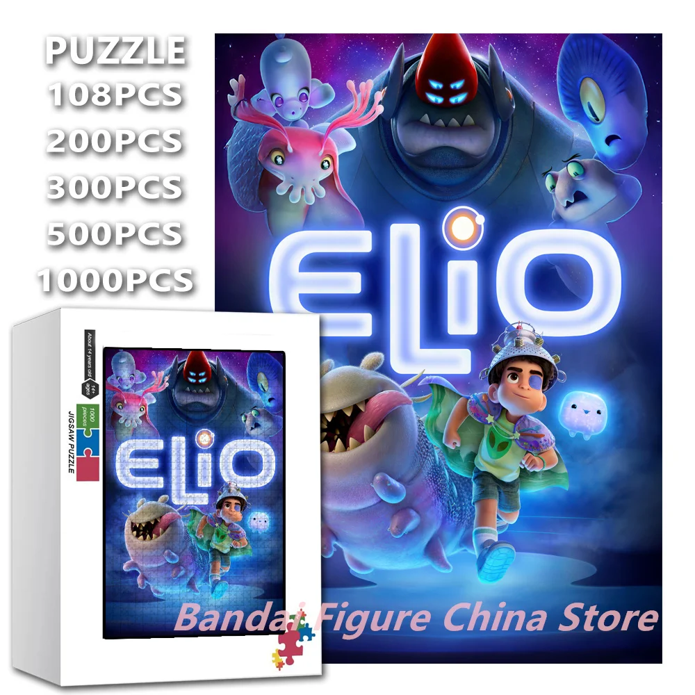 Elio Disney Cartoon Movies Print Puzzles 108/200/300/500/1000 Pieces Jigsaw Puzzles for Family Decompress Toys
Elio Disney Cartoon Movies Print Puzzles 108/200/300/500/1000 Pieces Jigsaw Puzzles for Family Decompress Toys