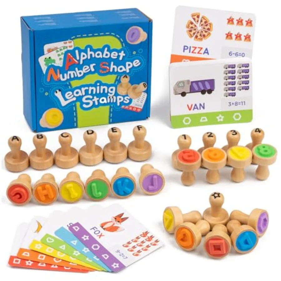 Alphabet Number Stamps for,Wooden ABC Spelling Letter Stampers Set with Flashcard Mathematics Learning Number Stampers Arts and
Alphabet Number Stamps for,Wooden ABC Spelling Letter Stampers Set with Flashcard Mathematics Learning Number Stampers Arts and