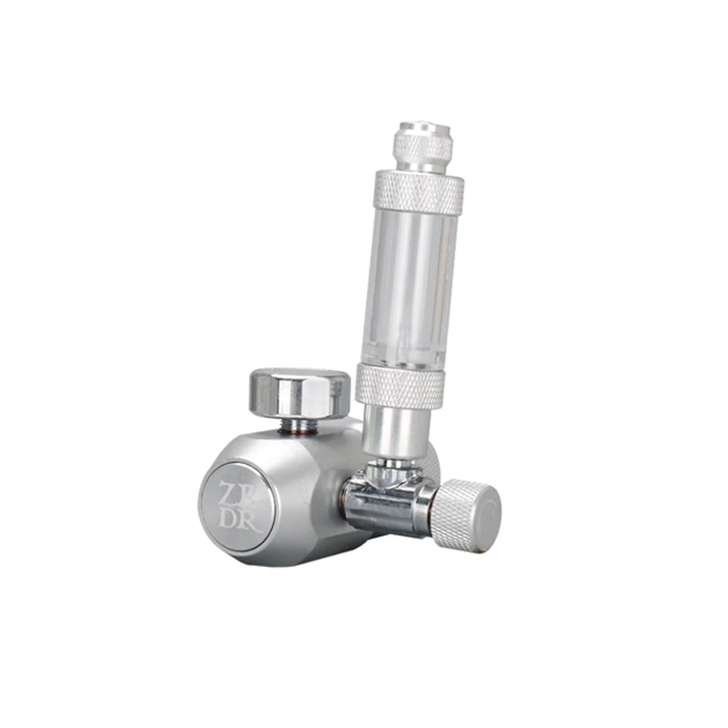 Aquarium CO2 regulator, aquarium aluminum alloy simple single pressure gauge regulator, aquatic plant CO2 equipment accessories
Aquarium CO2 regulator, aquarium aluminum alloy simple single pressure gauge regulator, aquatic plant CO2 equipment accessories