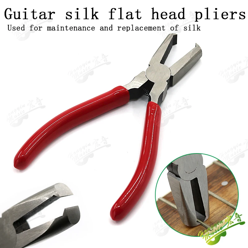 Replacement of wire starting wire pliers flat mouth thin mouth strong flat head flat nose pliers guitar repair and installation
Replacement of wire starting wire pliers flat mouth thin mouth strong flat head flat nose pliers guitar repair and installation