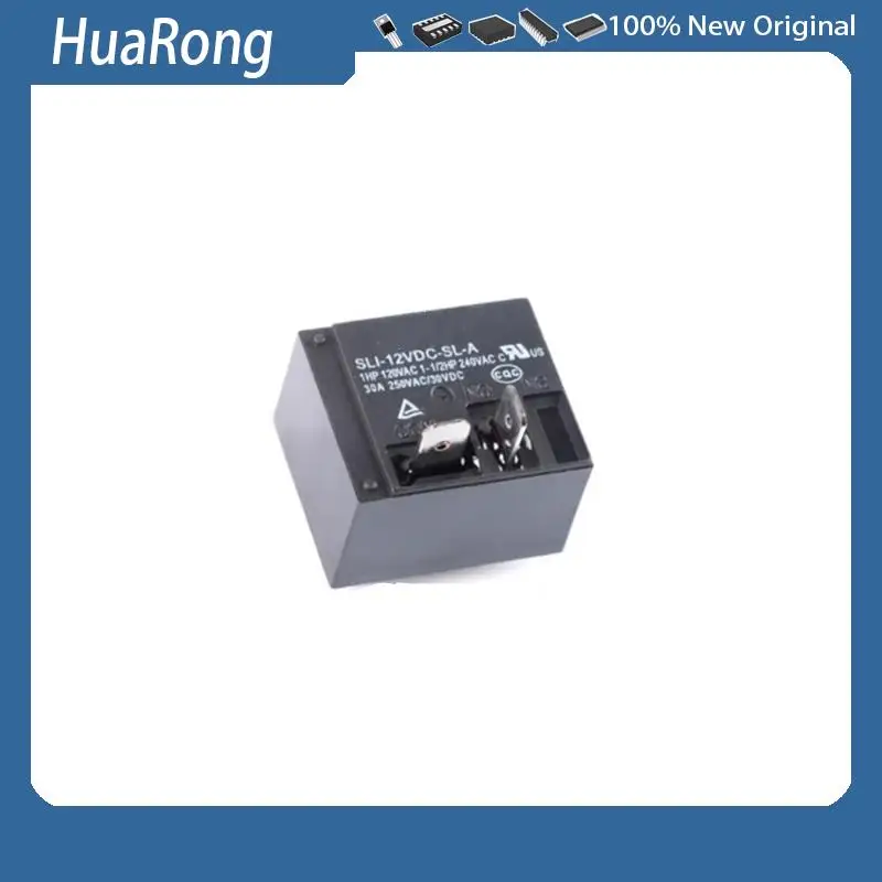 2Pcs/Lot SLI-12VDC-SL-A 12V 30A 4PIN
2Pcs/Lot SLI-12VDC-SL-A 12V 30A 4PIN