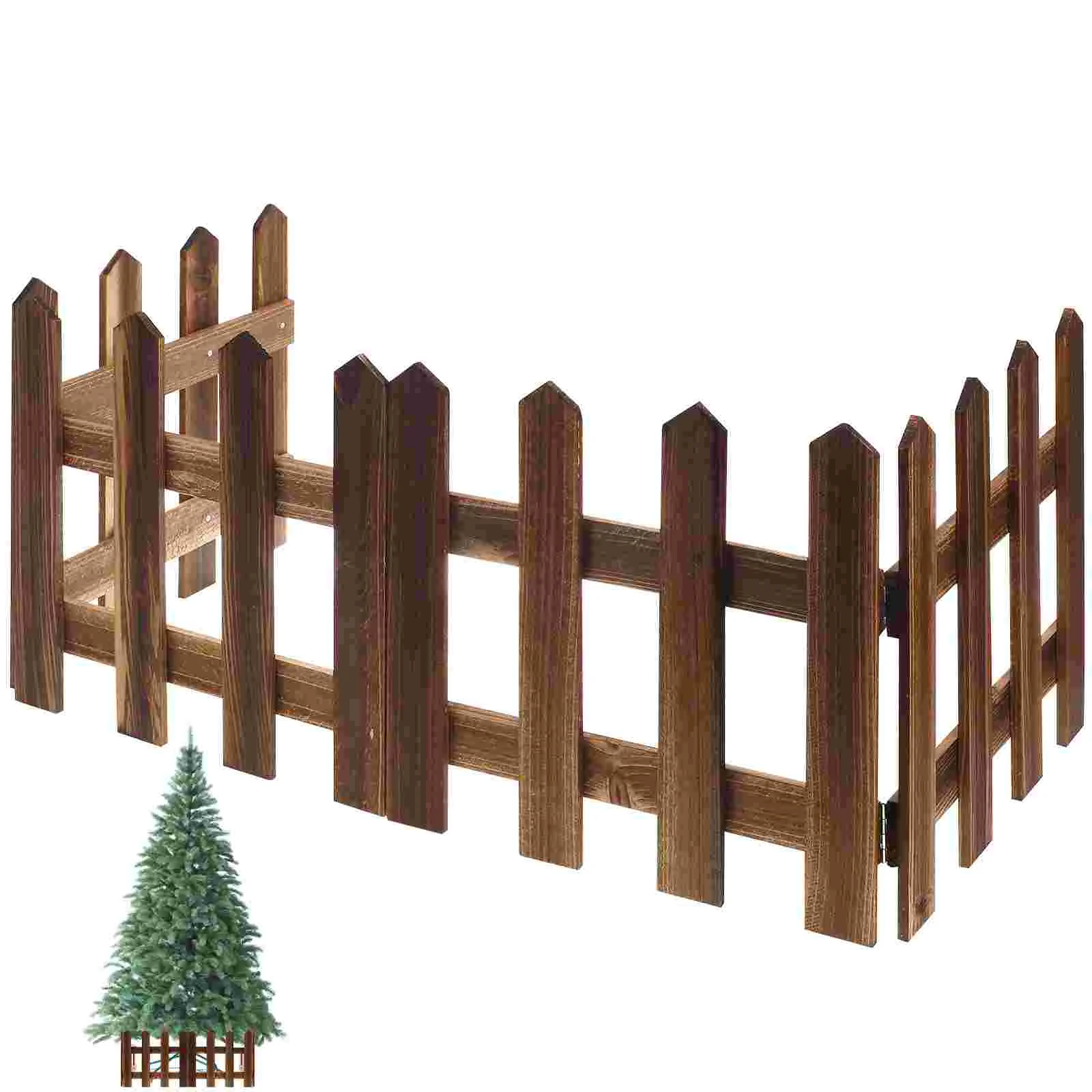 Lawn Decorations Outdoor Wood Fence Decorate Yard Garden Border Brown Flower Pool
Lawn Decorations Outdoor Wood Fence Decorate Yard Garden Border Brown Flower Pool